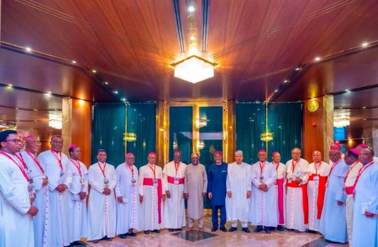 How we are stabilizing the nation, prosperity in the horizon— Tinubu to Catholic Bishops 