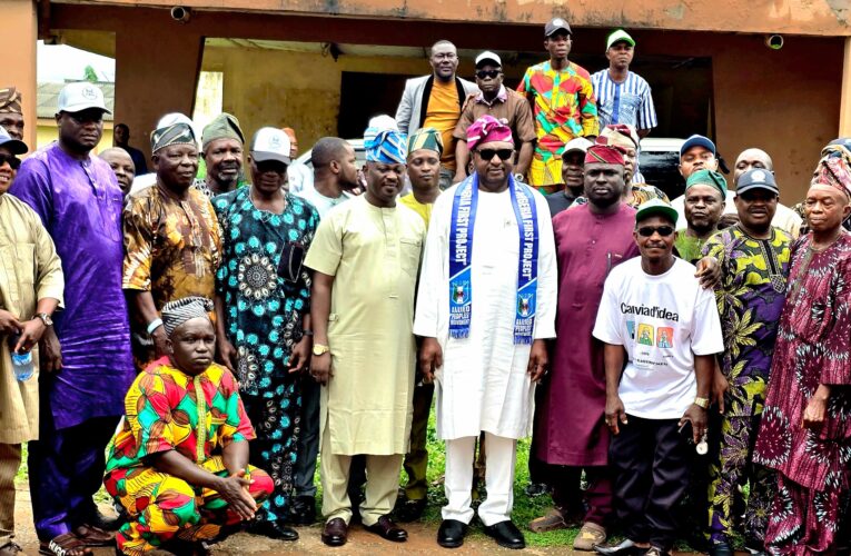 PHOTOS: APM Deputy Gov Candidate, Open Salawu, Reconciles Ogooluwa LG Chair, Lawmaker Ahead of 2027