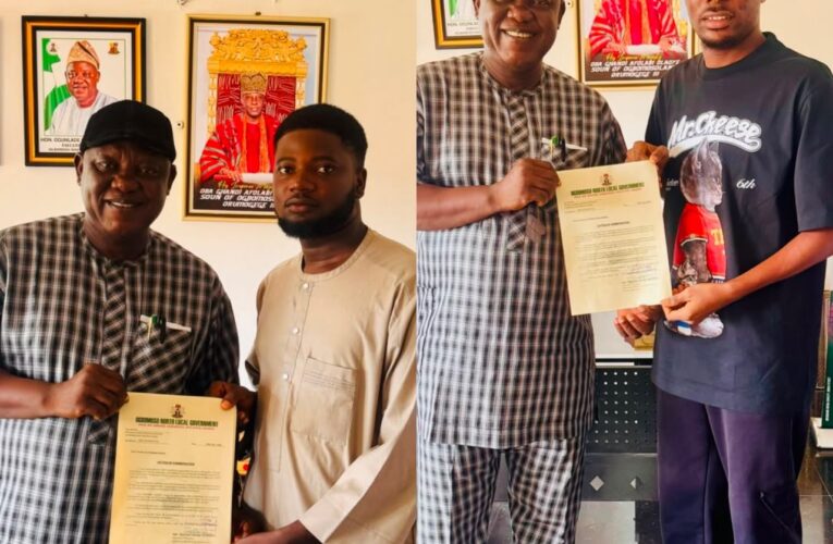 Ogbomoso North Chairman Honours PVC Mobilization Team with Letters of Commendation