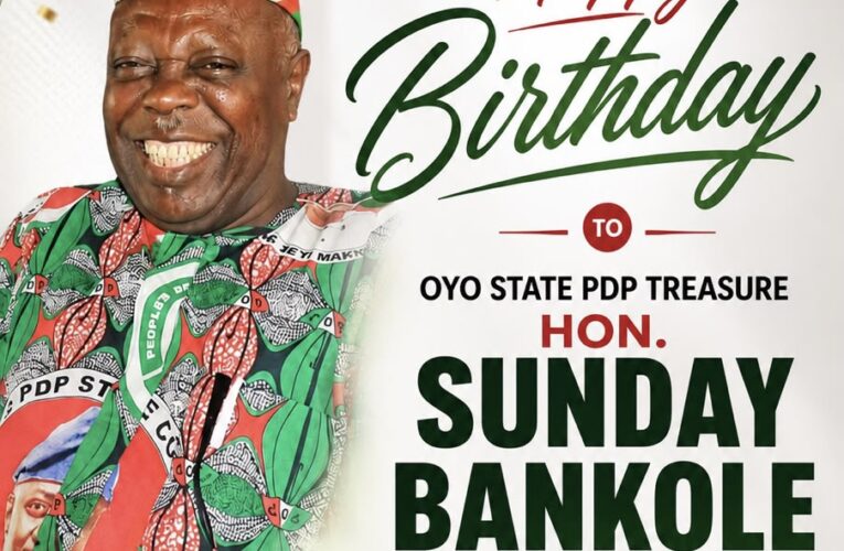 Hon. George Ogunlade Celebrates a Distinguished Brother, Hon. Sunday Bankole