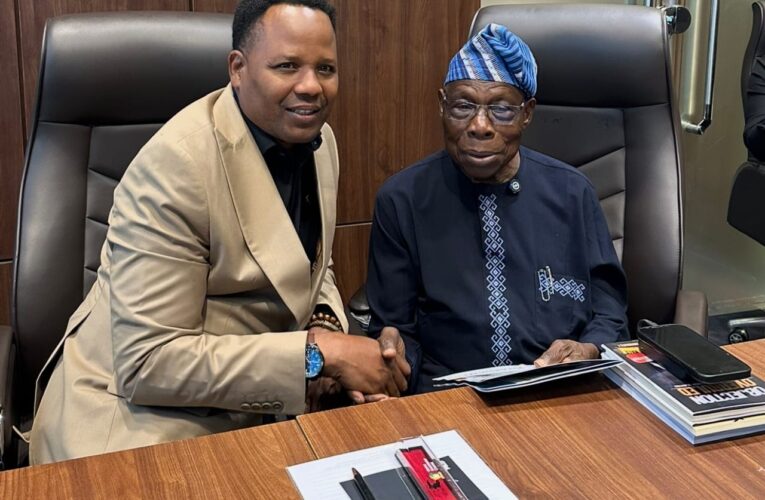 Former President Obasanjo Accepts Real Estate Expert, Dr. Femi Joshua, as Adopted Son