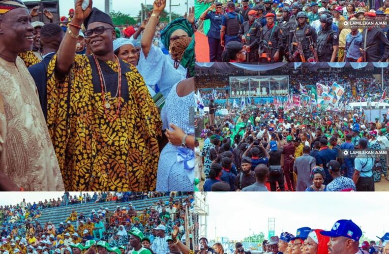 Sanusi Launches Tinubu Torch Bearers In Oyo, Vows 50,000-Man Support Structure For APC