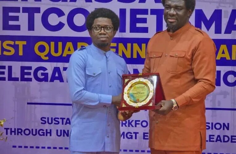 Oyo Acting Gov Congratulates Oyo TUC Chairman On Emergence As PENGASSAN National President