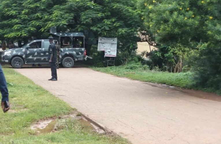 Heavy Security At Defence HQ As Retired Military Officers Protest Pension Adjustment