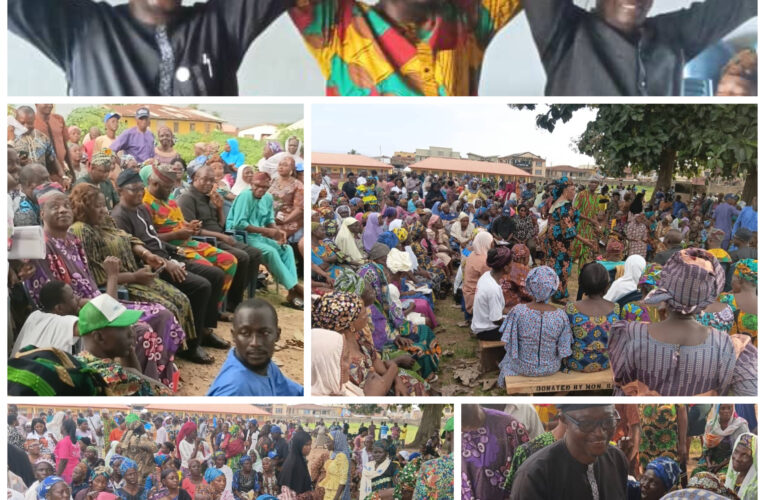 Excitement As Ogbomoso North APM Youth, Women Wings Receive Chairmanship Candidate Rabiu Bello, Pledge Support