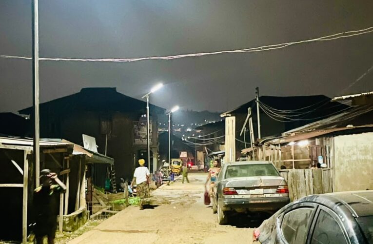 Residents Laud Rep. Agboworin As Solar Streetlights Light Up Over 20 Communities