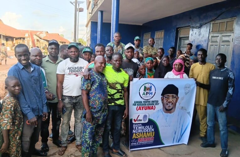 2027: Ajagba Youths Back APM’s Temilolu Ashamu For Oyo Federal Constituency
