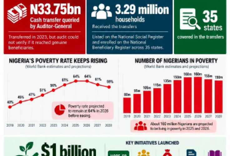 Audit Query Raises Concerns Over New $1bn Cash Transfer as N33.75bn in 2023 Payments Cannot Be Verified