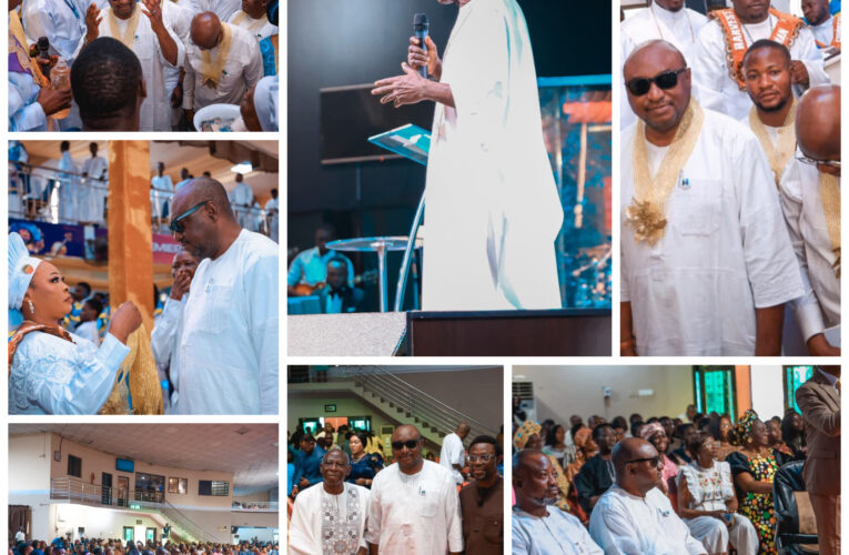 Clergymen Pray for APM Ticket as Open Salawu Attends Shiloh 2026, CCC Thanksgiving