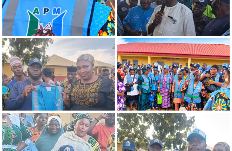 Ogbomoso North United As APM Inaugurates Canvassers/Mobilizers, Distributes Campaign Materials