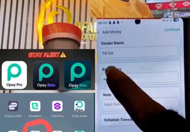 How scammers use fake Opay Apps to defraud traders