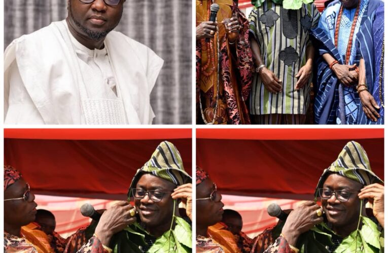 Makinde’s Conferment as Aare Asoludero Reflects Ibarapaland’s Love, Confidence— OYSROMA Boss, Ogunlade