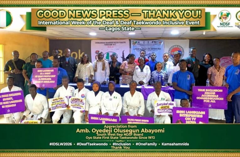 Don’t Underestimate Your Child’s Potential, NDSF Board Member, Olusegun Oyedeji Tells Parents Of Children With Hearing Disabilities