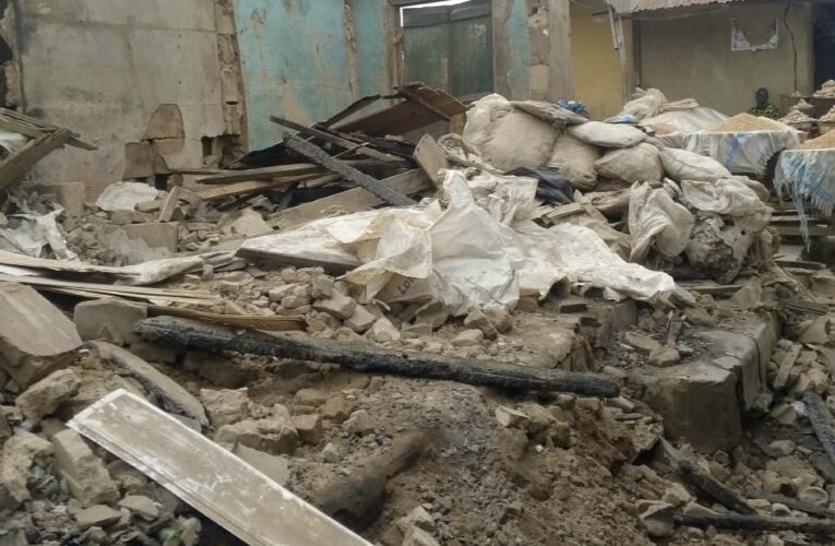 Bodija Market Inferno: Bale-Elect Alhaji Abdulkabir Abdussalam Bodija Visits Scene, Commiserates with Victims