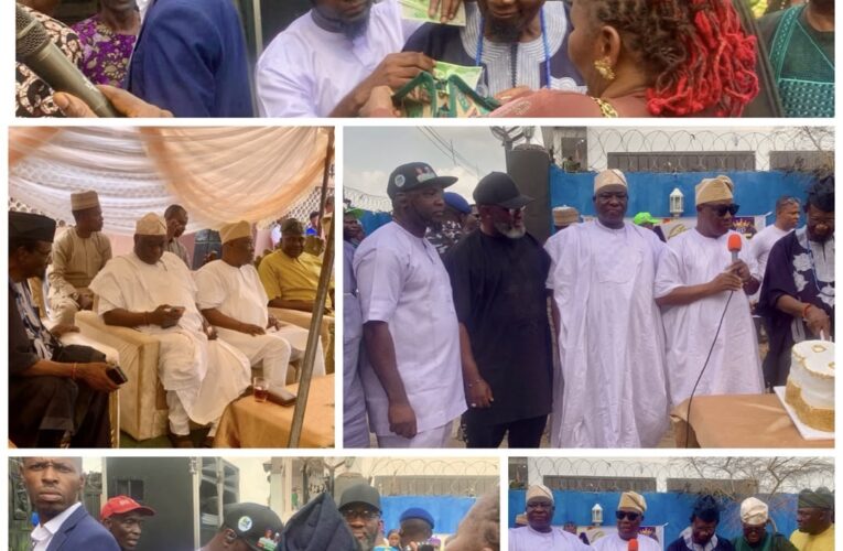 OYSROMA Chairman, Busoye Ogunlade, Thanks Gov Makinde, Co-Pilot, Others For Celebrating Father At 85 In Oyo Town