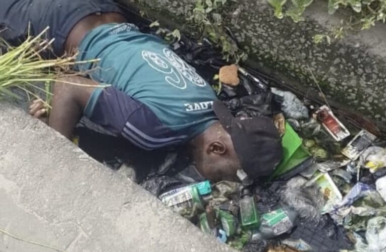 Unidentified Man Found Dead Inside Drainage Channel In Lekki