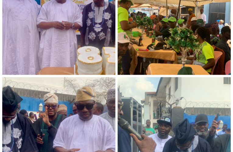 Oyo Deputy Gov Honours Baba Ogunlade At 85 In Oyo Town