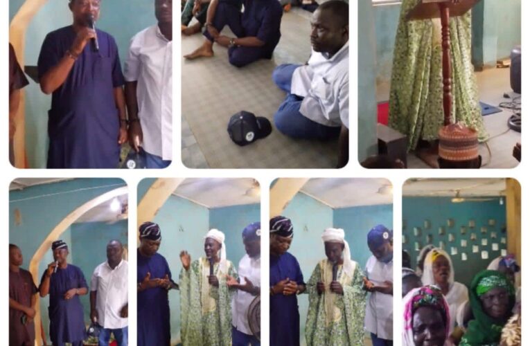 Again, APM Deputy Gov Candidate, Open Salawu Donates N2.1m To Ajaawa Central Mosque