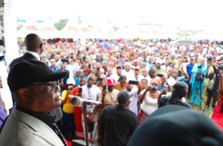 2027: Wike rallies support for Tinubu In Akpor Kingdom, Insists He’II resign as Minister should president lose FCT, Rivers