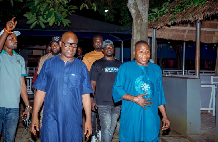 Okanlomo Oodua, Chief Jubril Dotun Sanusi Hosts Oloye Sunday Igboho, Commends Iru Ekun Security Operatives